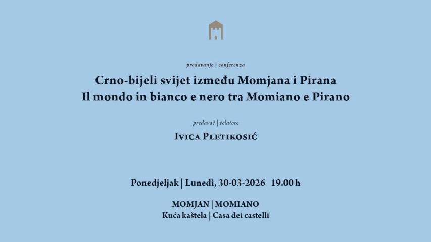 Momjan: Predavanje o povijesnim vezama Momjana i Pirana 